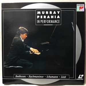 LD MURRAY PERAHIA IN PERFORMANCE ★マレイペライア ★レーザーディスク[9369RP