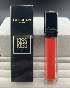 未使用新品！ GUERLAIN ゲラン キスキス リクィッド リップカラー L321 マダムマット 定価：4730円