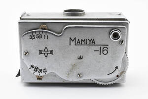 マミヤ MAMIYA-16 小型カメラ コンパクトカメラ 豆カメラ ポケットカメラ