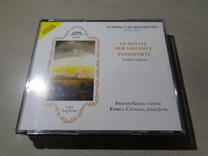 フランコ・グッリ,FRANCO GULLI,ENRICA CAVALLO/BEETHOVEN:LE SONATE PER VIOLINO E PIANOFORTE(ITALY/SARX RECORDS:SXAM 2030-2 3CD