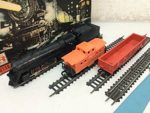 ヴィンテージ Rosko Toy No 0158 Train Set 鉄道模型 玩具 コレクター 検) HOスケール 蒸気機関車 車掌車 貨物列車 日本製