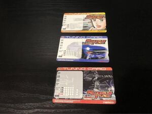 湾岸ミッドナイト MAXIMUM TUNE専用 TUNING CARD 3種1セット