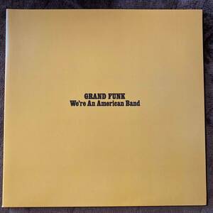 【Friday Music audiophile gold vinyl】Grand FUNK RAILROAD We
