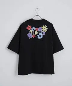 【OWV×JUNRed】カラフルフラワーTee