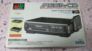 箱付き　《メガドライブ ハード》 MEGA-CD本体　起動確認済　説明書のみ欠品