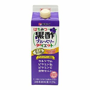 タマノイ酢 はちみつ黒酢ブルーベリーダイエット 濃縮タイプ 500ml