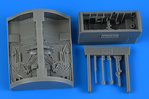 アイリス 4881 1/48 TF-104 スターファイター 着陸装置格納庫 (ハセガワ用)