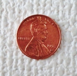 ★1セント硬貨/ONE CENT/1 CENT/アメリカ合衆国/エイブラハム・リンカーン大統領/1994年/中古/即決☆