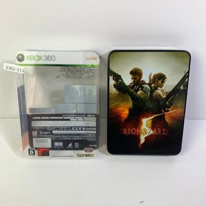 Xbox 360 バイオハザード5DeluxeEdition-Xbox360【動作確認済】【送料全国一律500円】2302-213