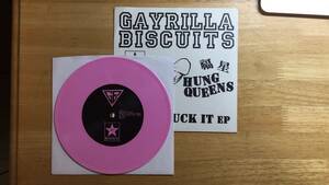 Gayrilla Biscuits Hung Queens Can Suck It 7EP nyhc gorilla biscuits judge youth of today bad brains