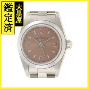 ROLEX　ロレックス　オイスターパーペチュアル　76080　ステンレス　女性用自動巻き時計【473】