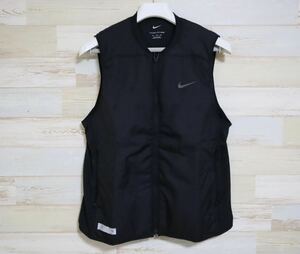 新品 定価17380円　XLサイズ NIKE ナイキ TF ランディビジョン エアロレイヤー ベスト 厚手 メンズランニングウェア ランニングベスト　黒