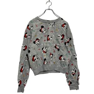 H&M キャラクター スウェット キッズ S 160～ グレー ホワイト レッド エイチアンドエム裏起毛 古着卸 アメリカ仕入 a601-5604