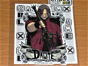 ◆デビルメイクライ ステッカー◆ダンテ DANTE DMC◆B-SIDE LABEL◆カプコン◆