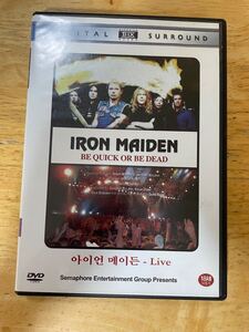 IRONMAIDEN 「BE QUICK OR BE DEAD」DVD アイアン・メイデン