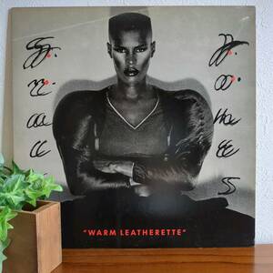 al048■LPレコード洋楽　GRACE JONES　グレイス・ジョーンズ『Warm Leatherette』1980年作　レゲエ　FUNK　POPS　転換期のアルバム