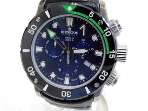 EDOX エドックス ■ クロノオフショア1 シャークマンIII SHARKMAN3 ウルトラマリーン シートゥスカイ メンズ 腕時計 クオーツ10241□5K6DS