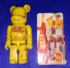 即決 送料無料 メディコムトイ BE@RBRICK ベアブリック 2002 JellyBelly 100％ Top banana ① / ジェリーベリー ジェリービーンズ