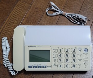 Panasonic おたっくす KX-PD304DL-W ホワイト FAX 電話機 パナソニック