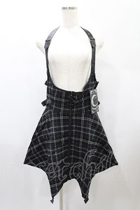 KILL STAR / DAZED&CONFUSED SUSPENDER SKIRT L ブラック H-25-01-02-2022-SL-SK-KB-ZH