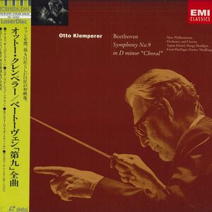 LD Otto Klemperer Beethoven Symphony No.9 TOLW3737 EMI CLASSICS Japan プロモ /00600