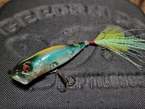 ★Megabass★POPX メガバス ポップX AB HAMA BLUE(SP-C) HAMAオリカラ 開封済未使用 Length 64.0mm Weight 1/4oz アバロン ポッパー 希少