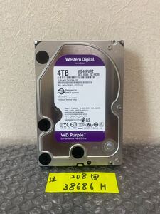 Western Digital HDD 4TB SATA 3.5インチ ハードディスク WD Purple 注意判定