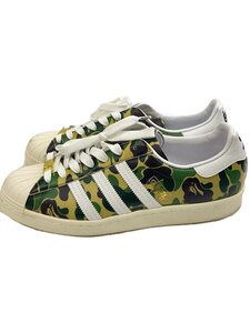 adidas◆SUPER STAR 80S BAPE_スーパースター 80S ア ベイシング エイプ/28cm/GRN