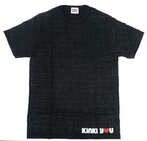 中古Tシャツ(男性アイドル) KinKi Kids Tシャツ ブラック フリーサイズ 「キンキキッ