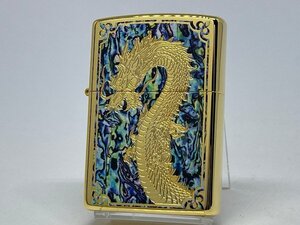 送料無料 ZIPPO[ジッポー] 両面加工 88個限定生産 GP-DRAGON88(E)ゴールドメッキ