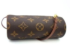 ■新品同様■ LOUIS VUITTON ルイヴィトン モノグラム パピヨン用ポーチ 小物入れ マルチケース レディース ブラウン系 AD4187sZ