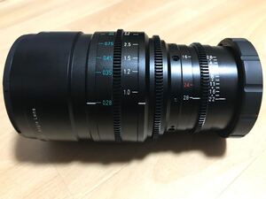 実用中古動作品 Zunow 16-28mm f2.8 FZ mount Sony PMW-F3 PMW-F5 PMW-F55 専用レンズ