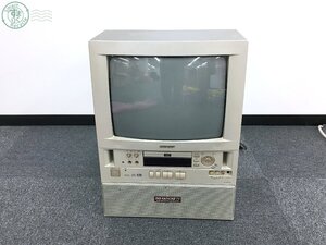 AL0605052　☆【直接引取（来店引取）限定】 1円～ シャープ SHARP テレビ一体型カラオケDVDプレーヤー DV-14K100 99年製 現状品 中古