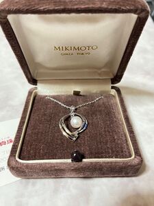 MIKIMOTO ミキモト 真珠 パール ネックレス sterling ビンテージ ヴィンテージ