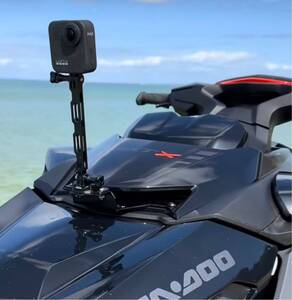 2018〜 RXT GTX WAKE FISH ゴープロマウント GoPro Insta360 カメラ　seadoo シードゥ　RXTX