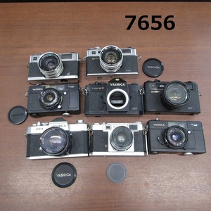 ■FK-7656◆YASHICA　ヤシカ　レンズ・カメラまとめ売り/　ELECTORO 35/35MF FFT レンジファインダー 　20240920