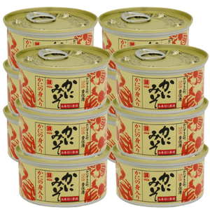 【送料無料】かにの身入り かにみそ 缶詰 100g 12個セット 濃厚 山陰 日本海 国産ベニズワイガニ 賞味期限：210日以上保証