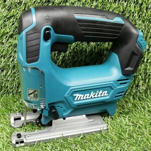 中古品 makita マキタ 10.8V 充電式ジグソー 青 JV101DZ 本体のみ