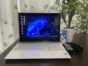 (美品)第6世代Intel Core i7 NEC Lavie NS760/Eメモリ8GB/PCIe256GB+HDD1TB/Bluetooth/Wifi/Webカメラ/Office/15.6型FHDタッチパネル 保証