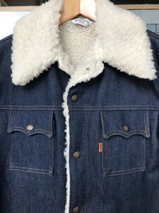 70S80S ビンテージ デッドストック LEVIS デニム ボア ジャケット 70525-0917 サイズYOUTH18 /ブッシュパンツ 501XX 506XX