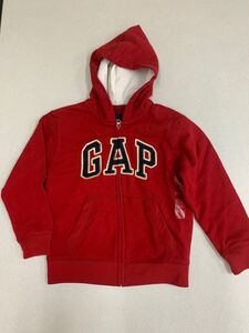 ●ＧＡＰ●新品●ロゴ・パーカー●110●人気の赤●ギャップ●1-1