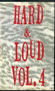 H00017145/VHSビデオ/EXCREMENT OF WAR / DECADENCE WITHIN / NESSUN DORMA / PLEASANT VALLEY CHILDREN「Hard & Loud Vol.4 (1992年・MC