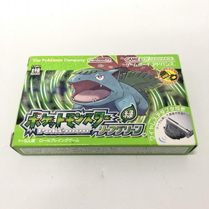 【中古】GBA）ポケットモンスター(リーフグリーン)【ワイヤレスアダプター同梱】