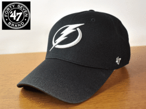 1円スタート!【未使用品】(OSFA - 56cm-59cm) 47 BRAND NHL TAMPA BAY LIGHTNING ライトニング キャップ 帽子 K263