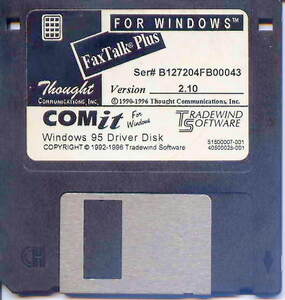 【Thought】FaxTalk Plus のドライバーと取説