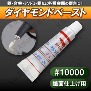 【匿名配送】ダイヤモンドペースト コンパウンド 研磨剤 鏡面仕上げ バフ掛け フェルト 金属磨き ポリッシュ #10000 10000番