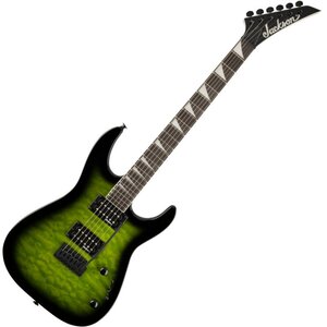 Jackson JS Series Dinky JS20 DKQ 2PT, Amaranth Fingerboard, Transparent Green Burst エレキギター〈ジャクソン〉