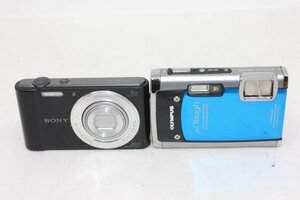 【カメラ2台まとめ売り】SONY DSC-W810・OLYMPUS TOUGH-6020 #3345-271