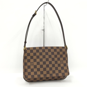 LOUIS VUITTON ミュゼットタンゴ ショートストラップ ショルダーバッグ ダミエ エベヌ N51255