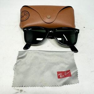 レイバン RayBan RB 2140-A 901 5022 3N WAYFARER　ウェイファーラー ブラック　サングラス　中古　美品　rb24111302